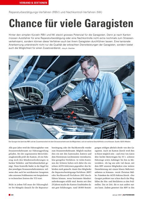 AUTOINSIDE Ausgabe 1 – Januar 2021