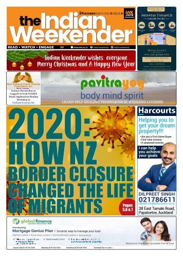 The Indian Weekender, 24 December 2020