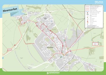 Newmarket Cycle Map