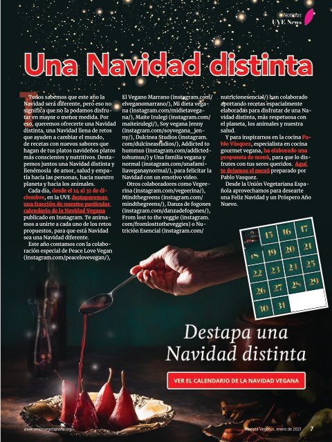 Revista Vegetus nº 38 ( Primer trimestre 2021)