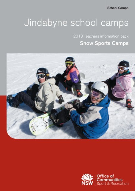 Teachers information pack - Jindabyne - NSW Sport and Recreation ...