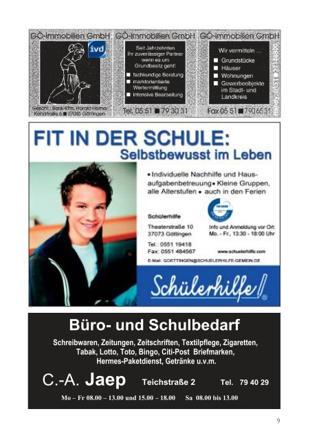 Nachrichtenblatt März 2012 - Werbegemeinschaft Geismar ...