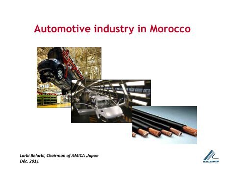 Automotive Sector in Morocco