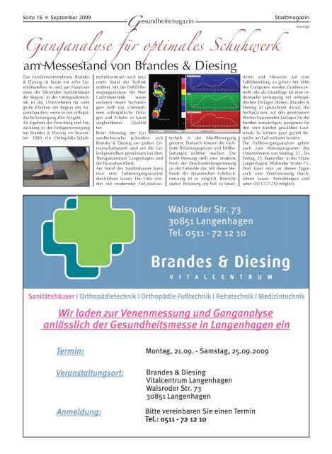 G - Stadtmagazin Langenhagen