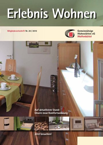 Ausgabe 20 / 2010 - Gemeinnützige Wohnstätten eG Wolfenbüttel