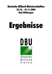 2 - Deutsche Billard Union