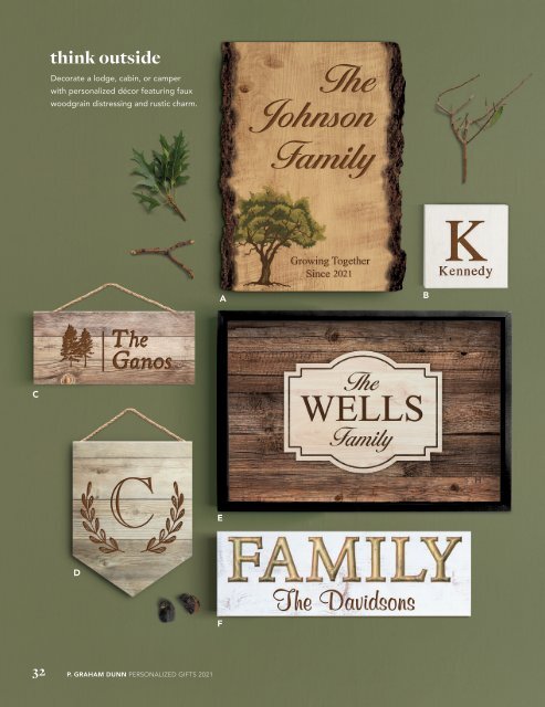 Personalized Gifts Catalog 2021