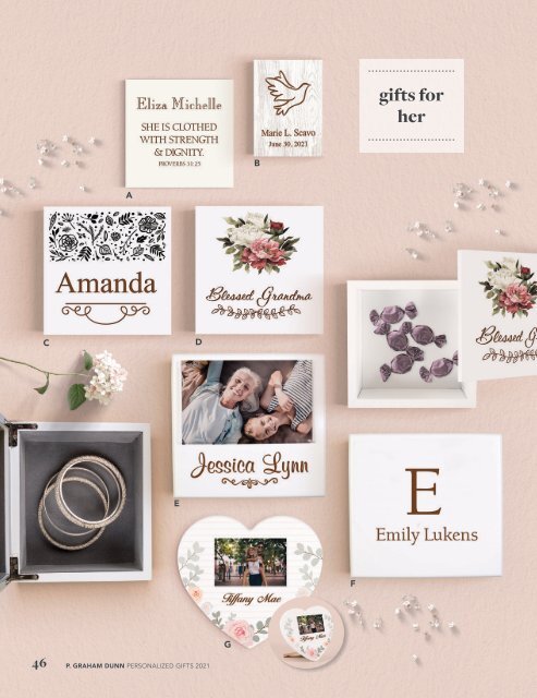 Personalized Gifts Catalog 2021