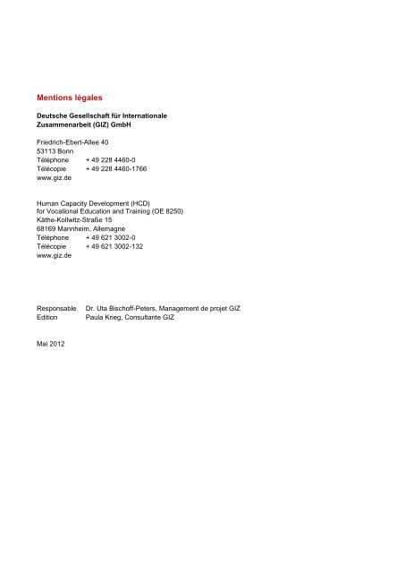 Programme - Télécentres-Maroc