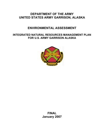 chapter 1: purpose of and need for action - Joint Base Elmendorf ...