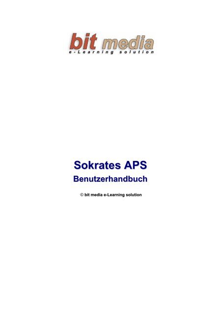 Sokrates APS Benutzerhandbuch - TIBS.at