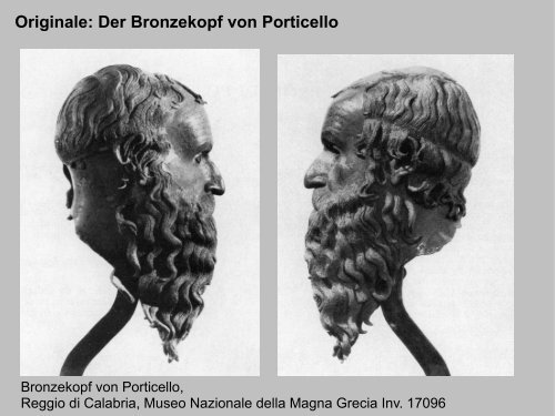 Der Bronzekopf von Porticello