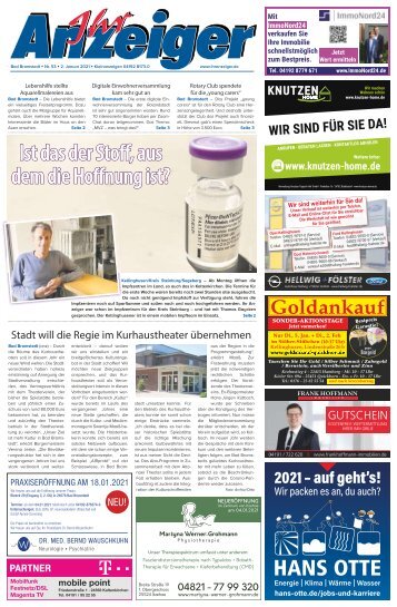 Ihr Anzeiger Bad Bramstedt 53 2020