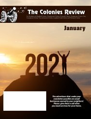 Colonies January 2021