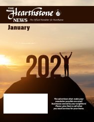 Hearthstone January 2021