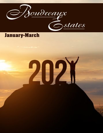 Boudreaux Estates January 2021