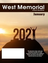 West Memorial January 2021