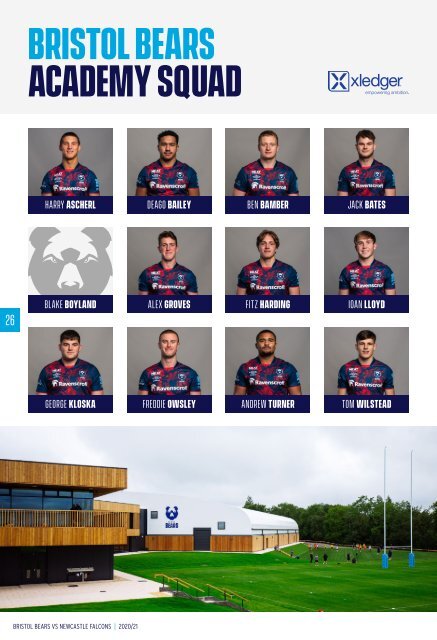 Matchday programme: Bristol Bears vs Newcastle Falcons