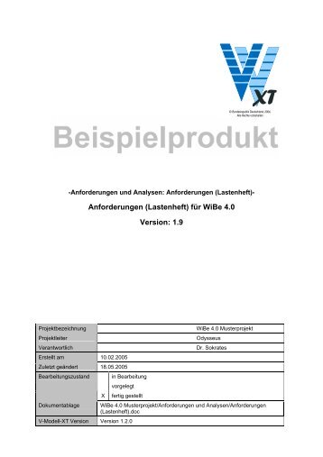 Anforderungen (Lastenheft) - ftp.uni-kl.de. - Universität Kaiserslautern