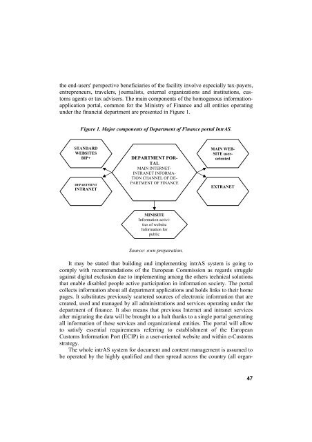 INFORMATION SYSTEMS IN MANAGEMENT V - SGGW