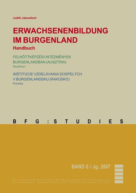 VHS Burgenland - Burgenländische Forschungsgesellschaft