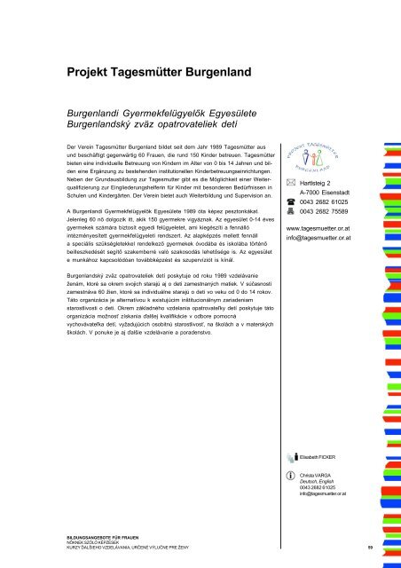 VHS Burgenland - Burgenländische Forschungsgesellschaft