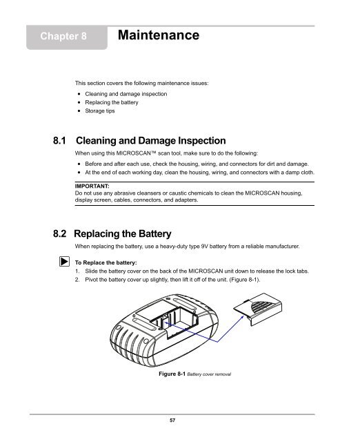 MICROSCAN User Manual - Snap-on