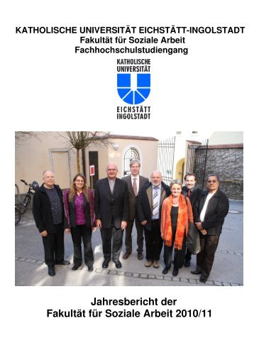 Jahresbericht - Katholische Universität Eichstätt-Ingolstadt