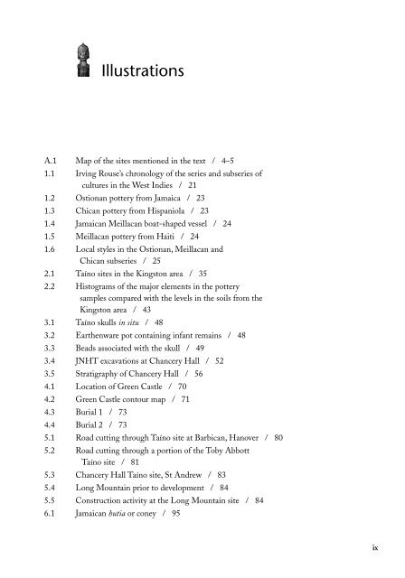 The Earliest Inhabitants: The Dynamics of the Jamaican Taino