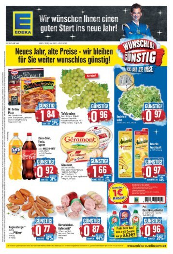 EDEKA HAIDORF WOCHENWERBUNG KW 01 - 2021