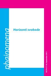 Horizonti svobode - Fenomenološko društvo v Ljubljani