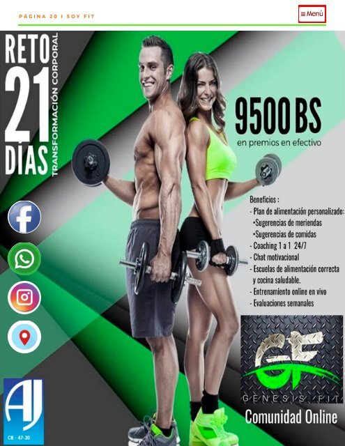 SOY FIT ENERO 2021 CBBA
