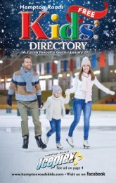 Hampton Roads Kids' Directory January 2021 issue