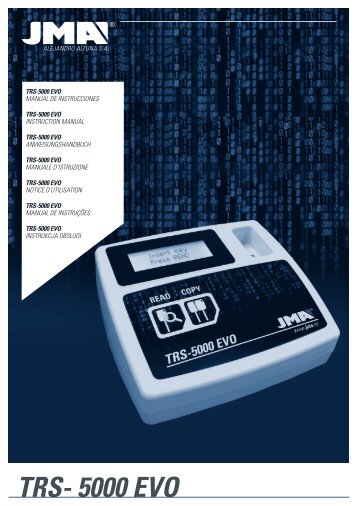 TRS-5000 EVO Manual de instrucciones