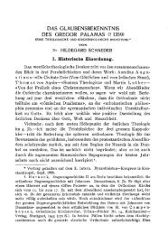 DAS GLAUBENSBEKENNTNIS DES GREGOR PALAMAS (t 1359)