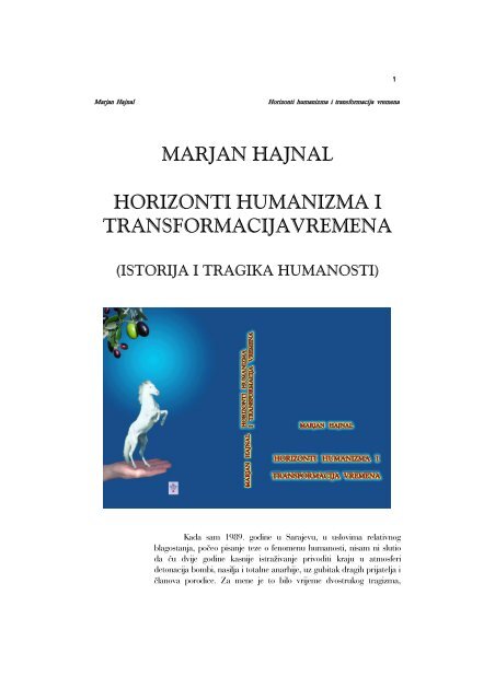 HORIZONTI HUMANIZMA I TRANSFORMACIJA VREMENA