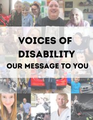 Voices of Disability