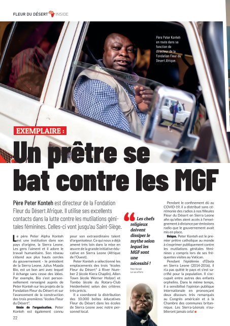 Fleur du Désert MAGAZINE
