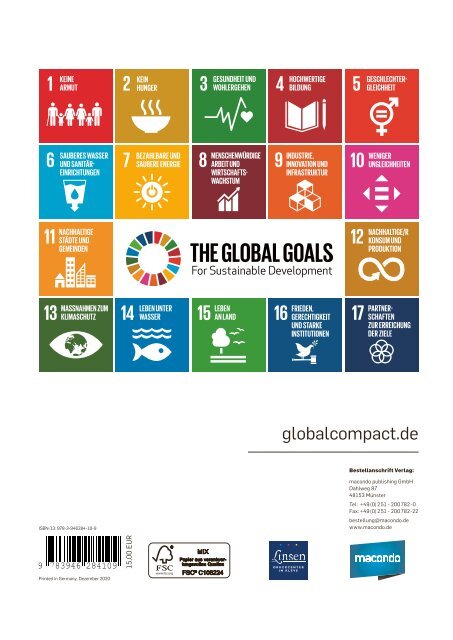 Global Compact Deutschland 2020 