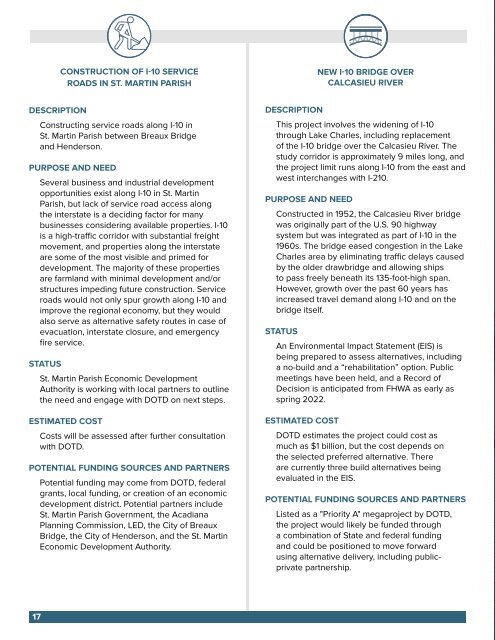 Regional Infrastructure Visioning Report 2021