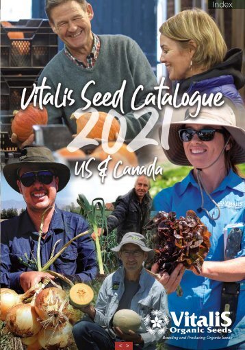 Vitalis Seed Catalogue USA and Canada 2021