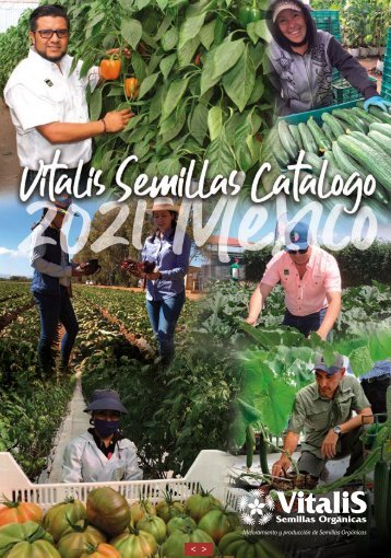 Vitalis Semillas Catalogue Mexico 2021