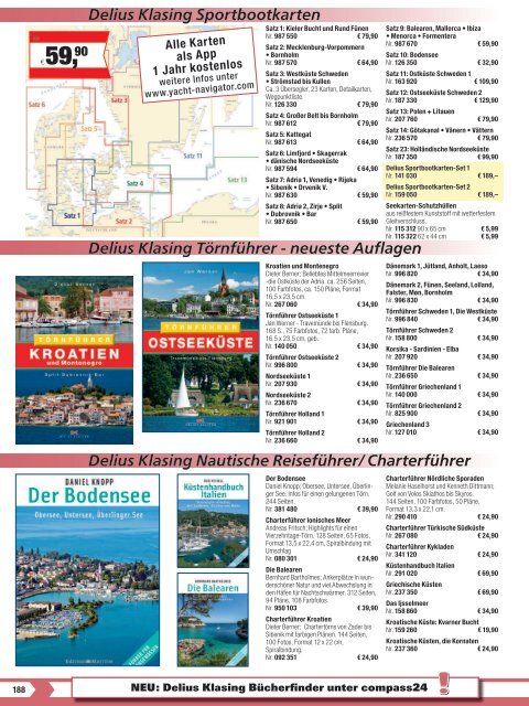 Blätterkatalog Compass Frühjahr Sommer 2021