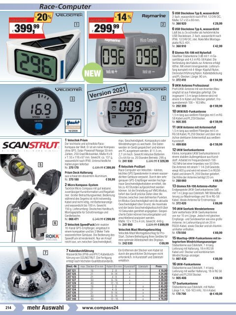 Blätterkatalog Compass Frühjahr Sommer 2021