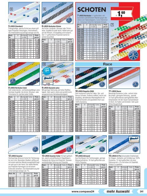 Blätterkatalog Compass Frühjahr Sommer 2021