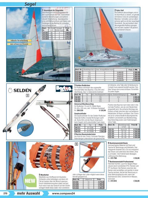 Blätterkatalog Compass Frühjahr Sommer 2021