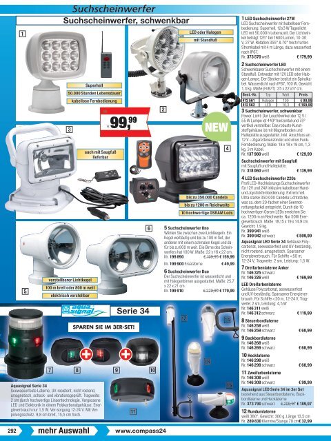 Blätterkatalog Compass Frühjahr Sommer 2021