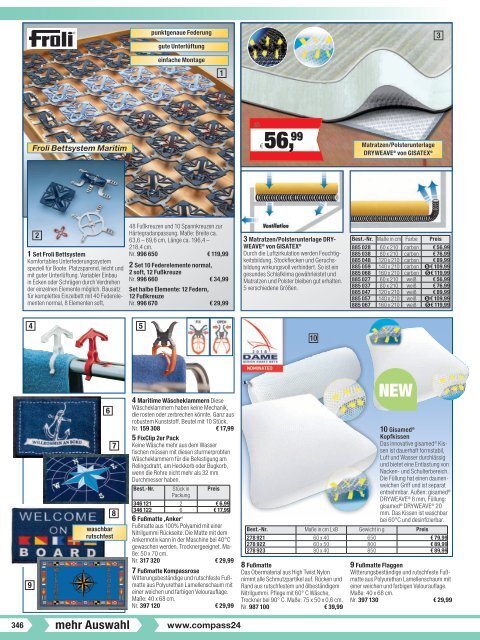 Blätterkatalog Compass Frühjahr Sommer 2021