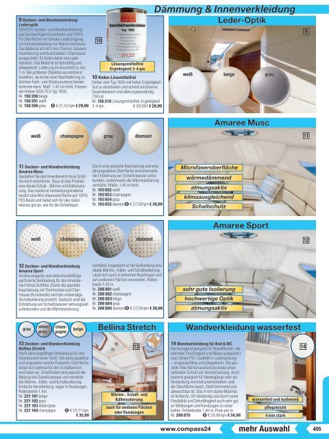 Blätterkatalog Compass Frühjahr Sommer 2021