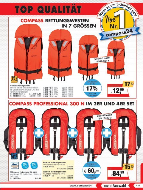 Blätterkatalog Compass Frühjahr Sommer 2021